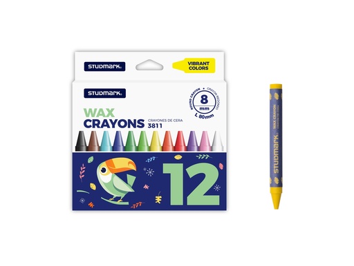 [04572] CRAYON ST-03811 REDONDO 12 COL.