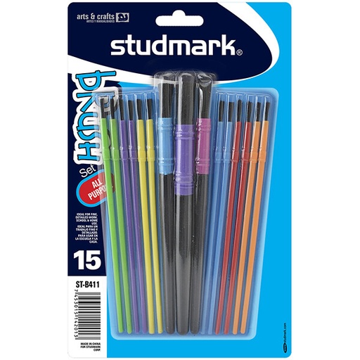 [04621] PINCEL ST-B411 SURTIDO 15PZS