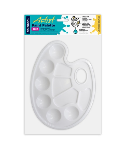[04643] PALETA P/ACUARELA ST-03857 6+4 DEPOS.